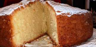 Κέικ Βουτυράτο με υπέροχη γεύση λεμονιού