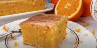 Κέικ Πορτοκάλι με ζαχαρούχο