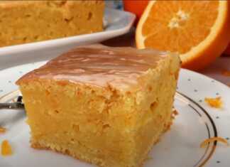 Κέικ Πορτοκάλι με ζαχαρούχο