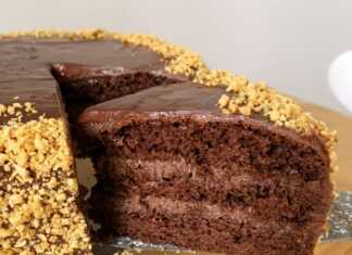 Τουρτα Σοκολάτας με Ξηρους Καρπους