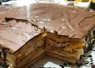 Κώκ Ταψιού με 3 στρώσεις