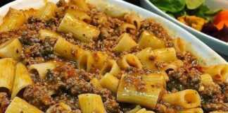 Πένες γκρατεν με κιμά 