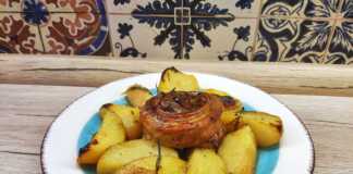 Ρολό Πανσέτες στο φούρνο με πατάτες