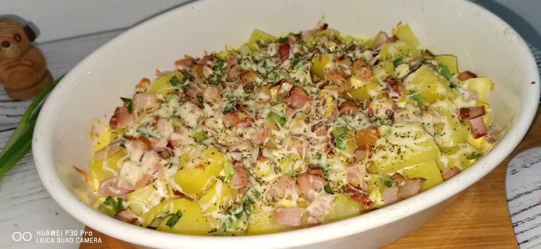 Πατατοσαλάτα με Μπέικον