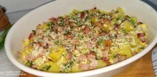 Πατατοσαλάτα με Μπέικον