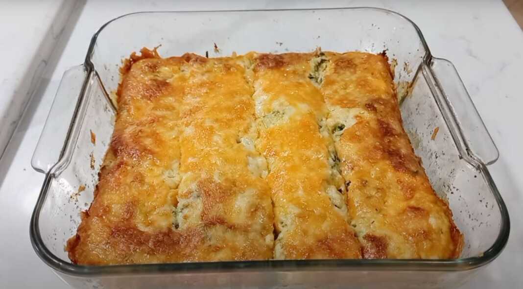 Κολοκυθάκια με τυρί στο φούρνο.