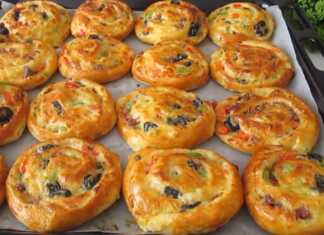 Ρολάκια στο φούρνο με λαχανικά και λουκάνικο