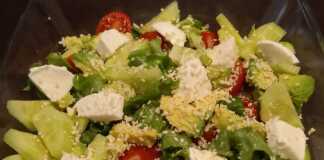 Δροσερή σαλάτα με αβοκάντο