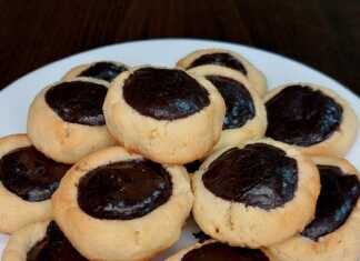 Ζύμη κουραμπιέ με σοκολάτα