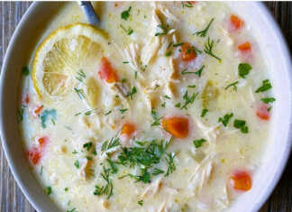 Kοτόσουπα αυγολέμονο