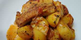 Χοιρινό με πατάτες στο φούρνο