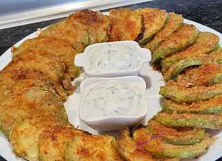 Κολοκυθάκια στο φούρνο με παρμεζάνα.