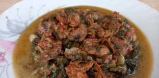 Μύδια με Σπανάκι