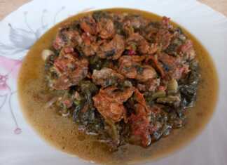 Μύδια με Σπανάκι