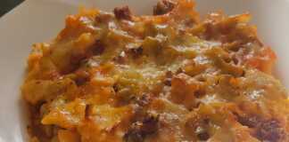 Μουσακάς ζυμαρικά