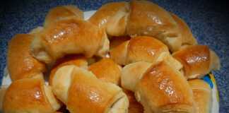 Κρουασανάκια με μαρμελάδα