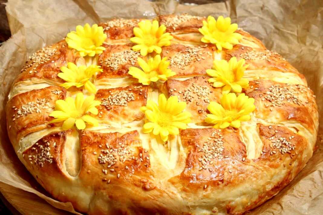 Πίτα Σφολιάτα Τυριού χειροποίητη