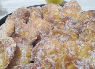 Τηγανίτες με μήλα και Philadelphia