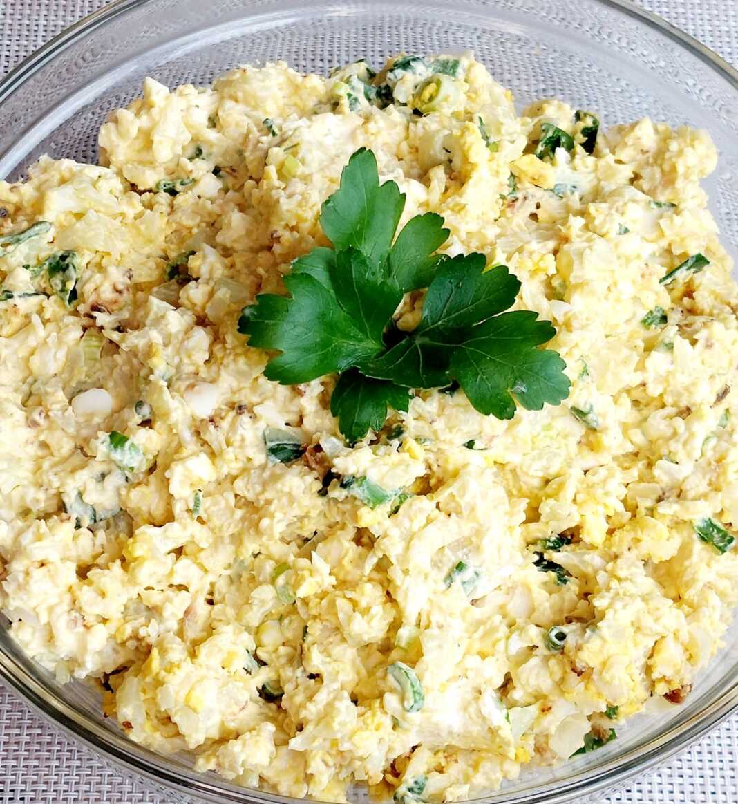 Σαλάτα με αυγά και κουνουπίδι!