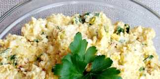 Σαλάτα με αυγά και κουνουπίδι!