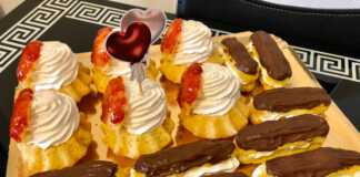 Σπιτικά Εκλεράκια και Μπαμπαδάκια (Σαβαρίνες) Εκλεράκια και Μπαμπαδάκια (Σαβαρίνες)