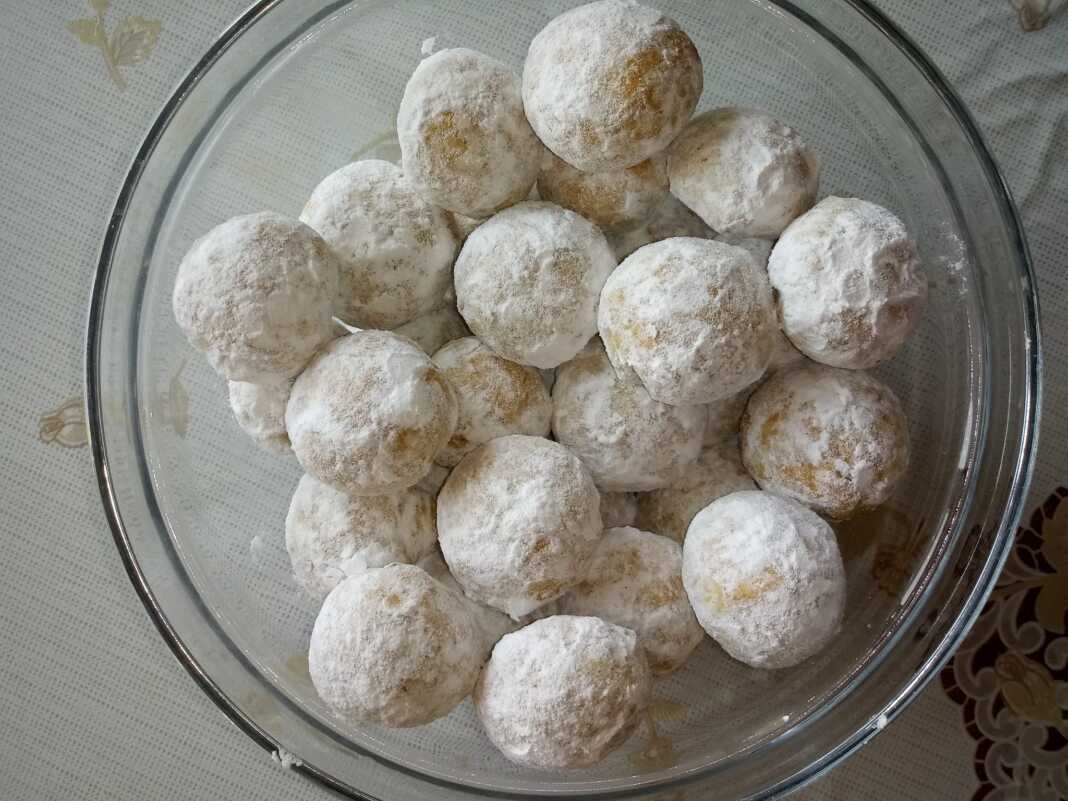 φοντανάκια με καρύδι και λουκούμι