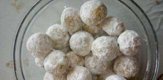 φοντανάκια με καρύδι και λουκούμι