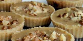 Φοντάν χαλβάς με ταχίνι....