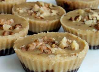 Φοντάν χαλβάς με ταχίνι....