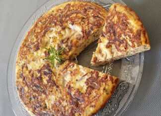 Φριτάτα με κρεμμύδια