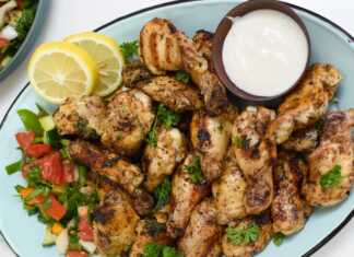 Φτερούγες Κοτόπουλο στην σχάρα