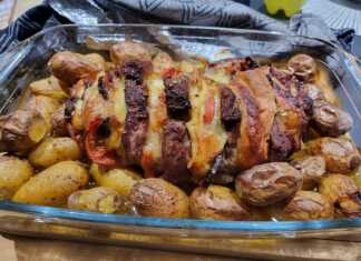 Χοιρινό φιλέτο γεμιστό