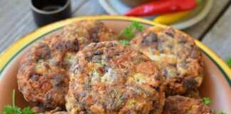 Κεφτέδες από φασόλια και μανιτάρια