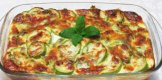 Ταψί με λαχταριστά Κολοκυθάκια στο Φούρνο με Κρέμα και Τυρί, με χρυσαφένια κρούστα