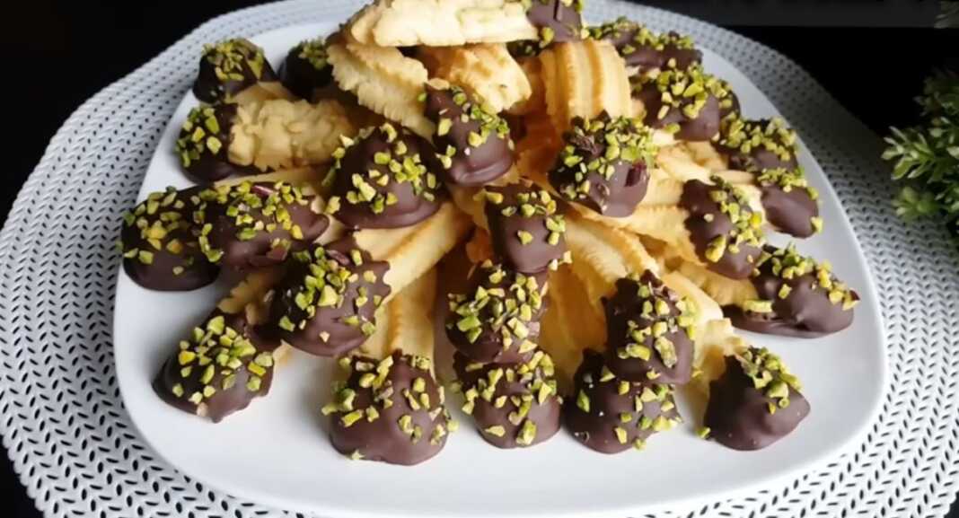 Κουλουράκια με σοκολάτα