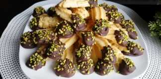 Φτιάξτε αυτό το λαχταριστό κουλουράκι με λίγα υλικά μέσα σε λίγα λεπτά Κουλουράκια με σοκολάτα