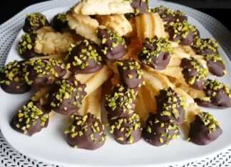 Κουλουράκια με σοκολάτα