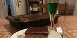 Κρεμώδες κέικ σοκολάτας