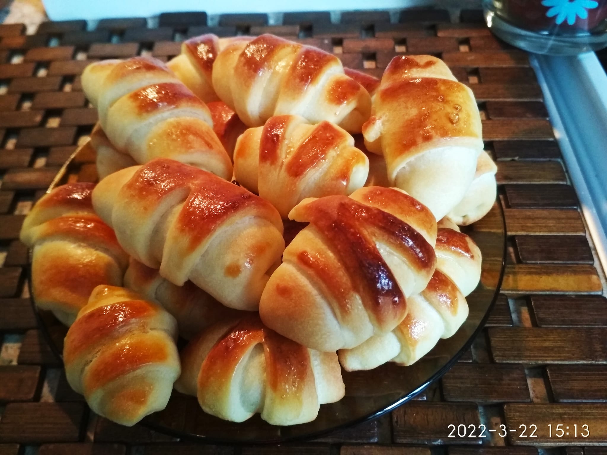 Κρουασανάκια με τυρί ή μαρμελάδα