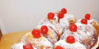 Λουκουμάδες μελιού με ζάχαρη και κανέλα