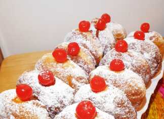 Λουκουμάδες μελιού με ζάχαρη και κανέλα