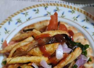 Πιτόγυρα Νηστισιμα με μανιτάρια