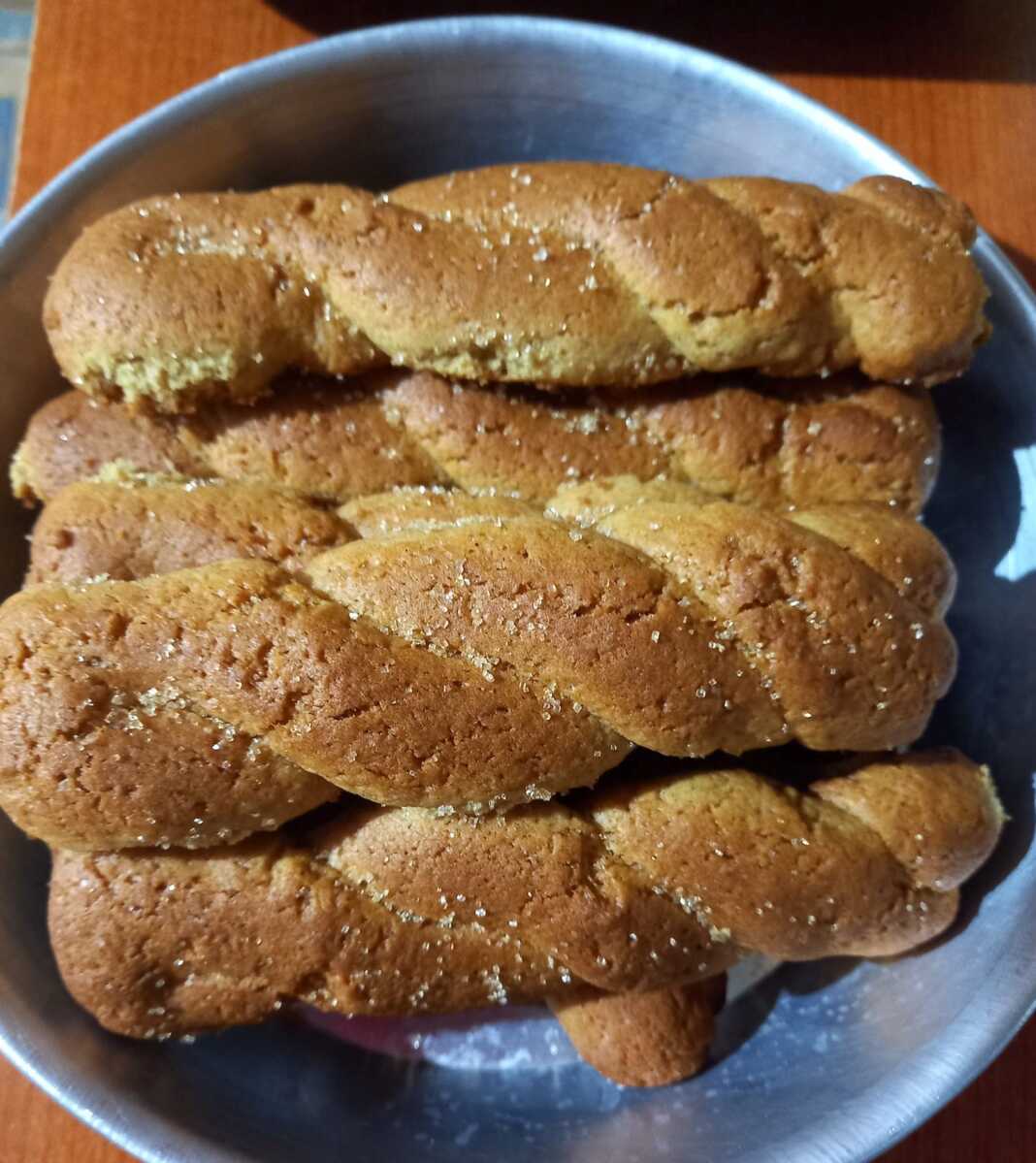 Νηστίσιμα Πορτοκαλοκουλουρα με κανέλα