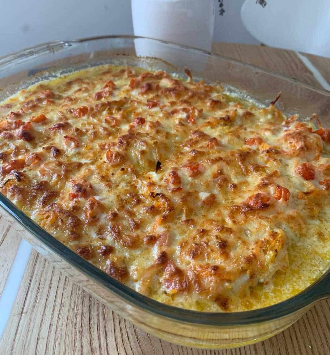 Ψάρι στο φούρνο ογκρατέν!