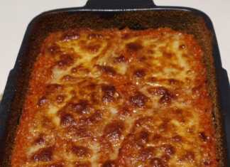 Ρύζι στο φούρνο με μπεσαμελ και τυριά