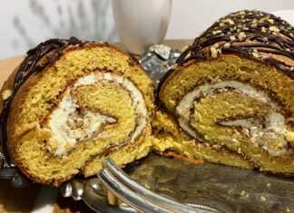 Ρολό με κρέμα μασκαρπόνε