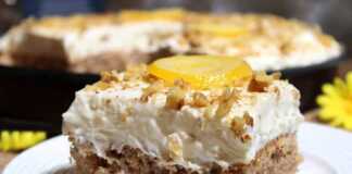 Σιροπιαστό Γλυκό με κρέμα