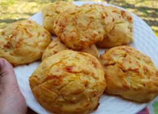 Kέικ με ζαμπόν και τυρί χωρίς ζύμωμα