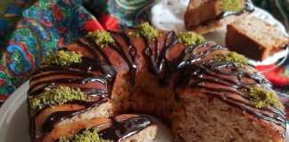 Τούρτα με σπιτική μαρμελάδα σύκου 