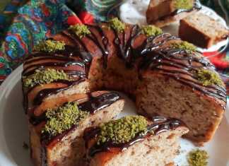 Τούρτα με σπιτική μαρμελάδα σύκου 